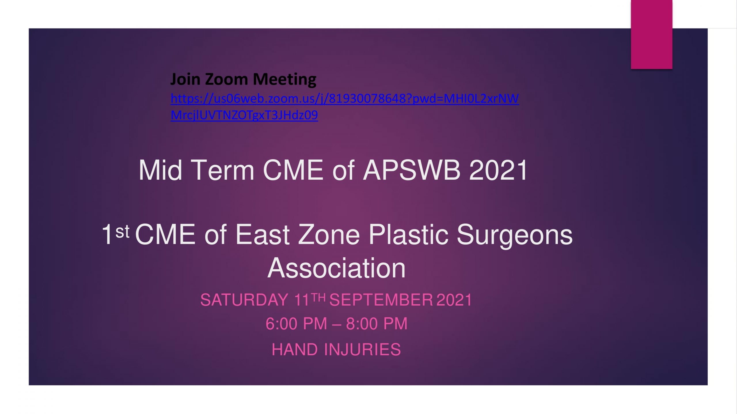 Recent Event Archives Association of Plastic Surgeons of